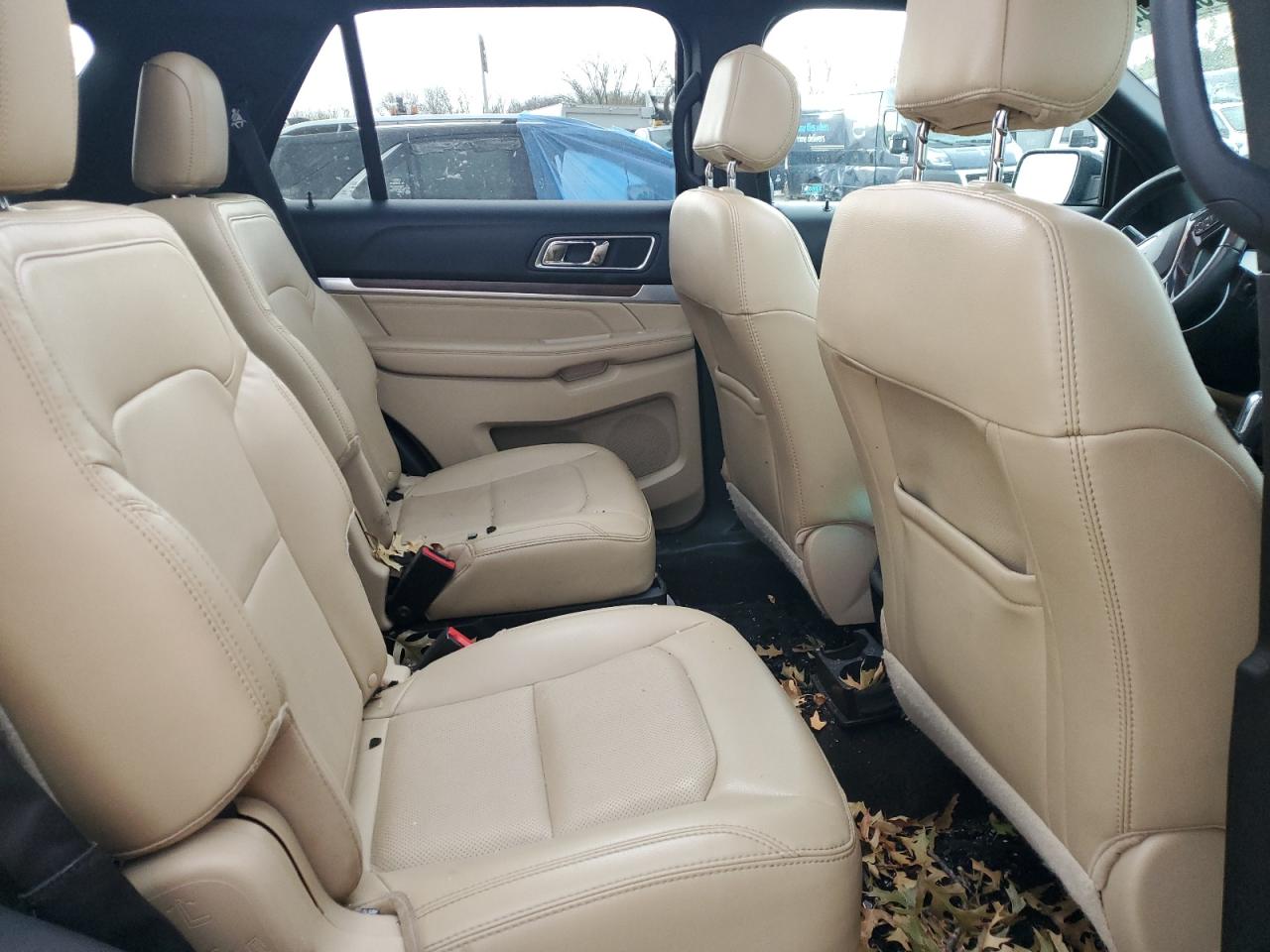 2017 Ford Explorer VIN 1FM5K8F86HGD87308 Copart auction photo, top/roof damage thumbnail 11