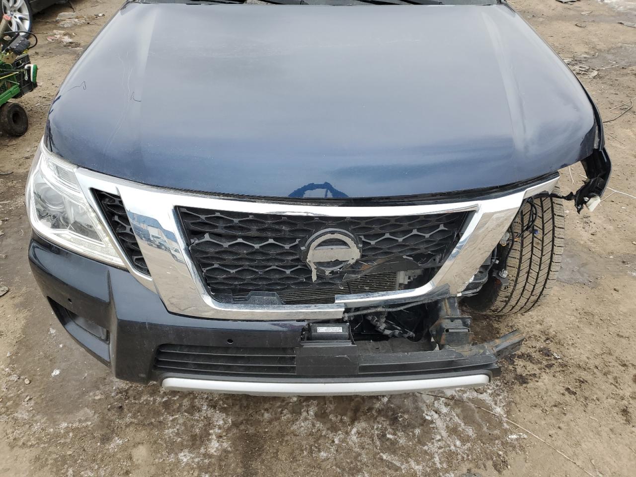 2018 Nissan Armada VIN JN8AY2NE8J9730401 Copart auction photo, front end damage thumbnail 14