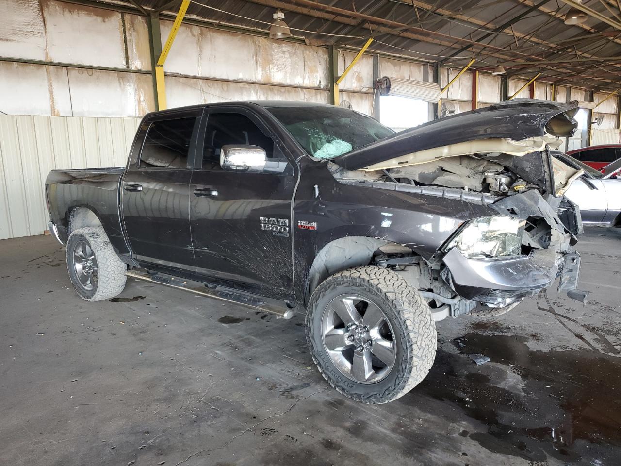 2019 RAM 1500 VIN 1C6RR6LT6KS538268 Copart auction photo, front end damage thumbnail 4