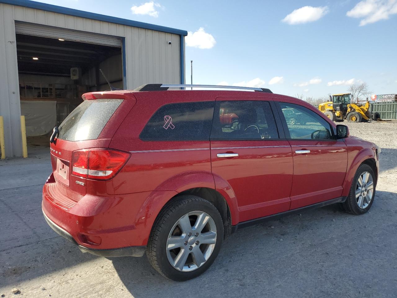 2013 Dodge Journey VIN 3C4PDCDG3DT537286 Copart auction photo, front end damage thumbnail 3