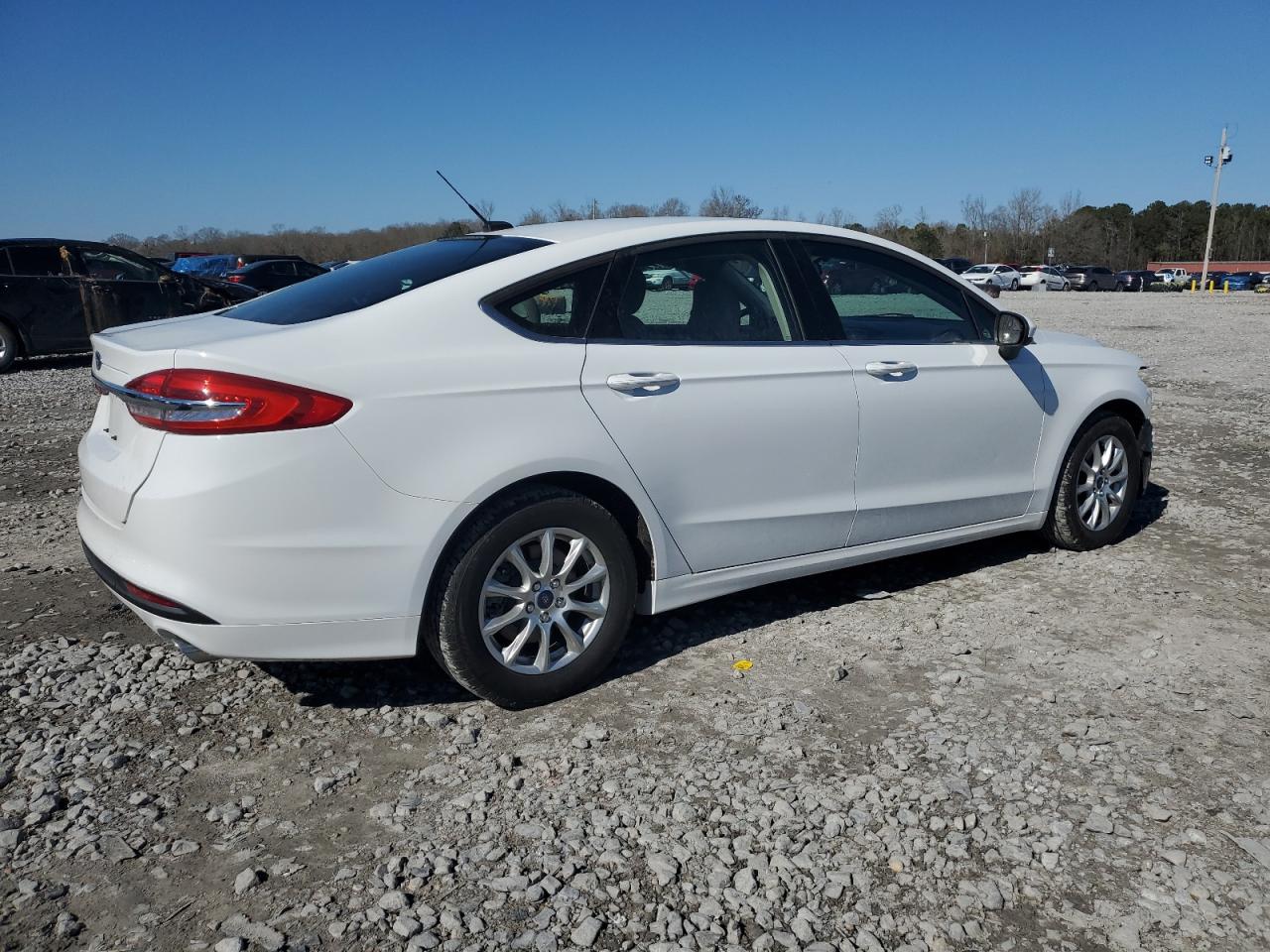 2017 Ford Fusion VIN 3FA6P0G72HR369081 Copart auction photo, front end damage thumbnail 3