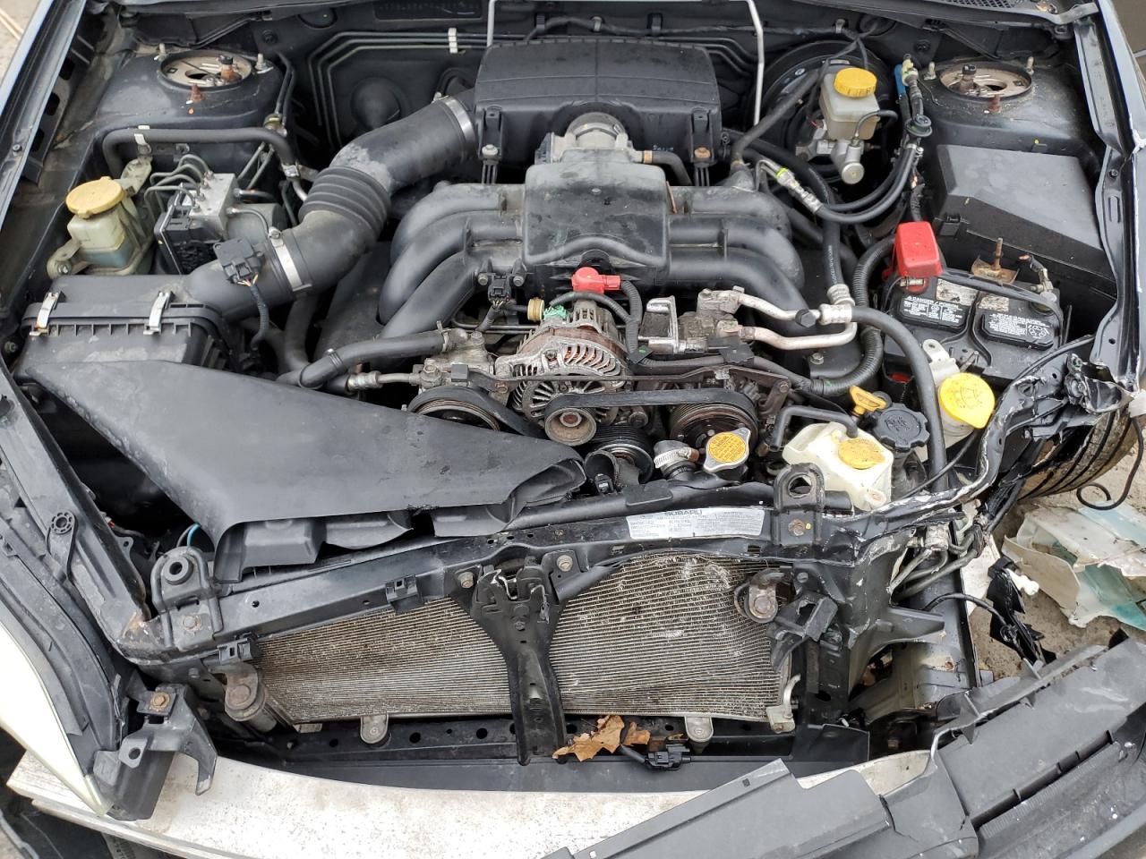 2009 Subaru Legacy VIN 4S3BL856794211116 Copart auction photo, front end / side damage thumbnail 11