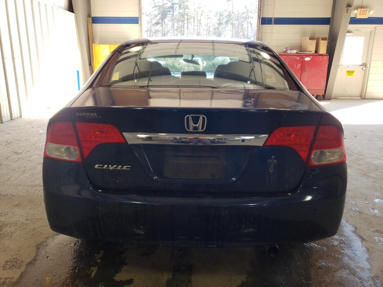 2011 Honda Civic VIN 2HGFA1F59BH500125 Copart auction photo, side damage thumbnail 6