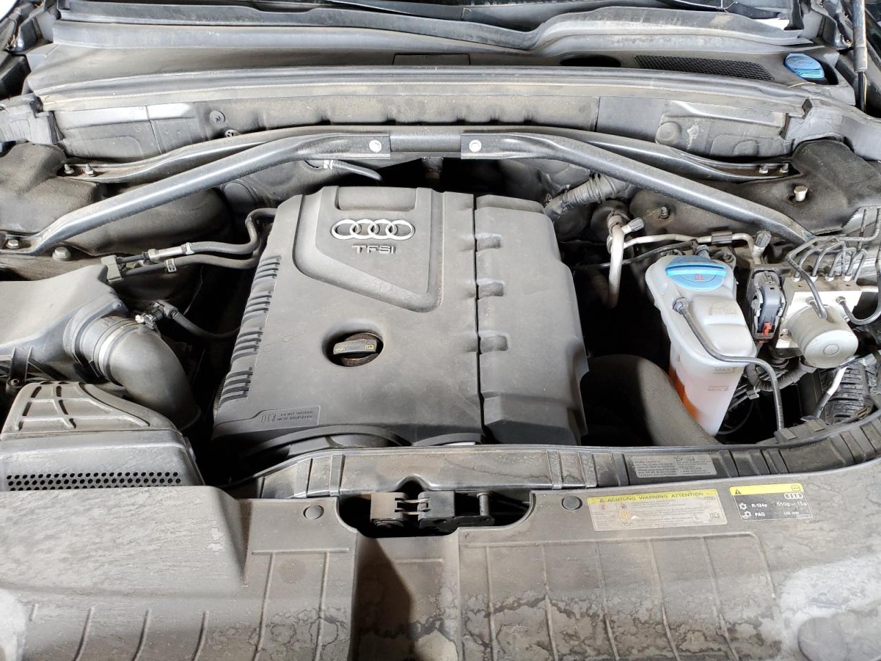 2014 Audi Q5 VIN WA1CFAFPXEA055847 Copart auction photo, front end damage thumbnail 12