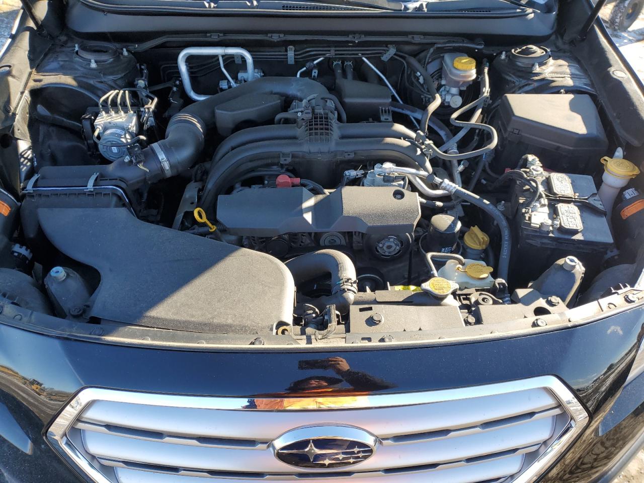 2017 Subaru Outback VIN 4S4BSANC4H3319483 Copart auction photo, front end / side damage thumbnail 11