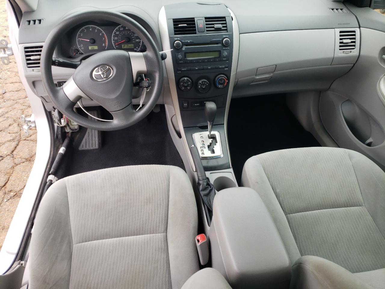 2010 Toyota Corolla VIN 1NXBU4EE2AZ222263 Copart auction photo, front end / side damage thumbnail 8