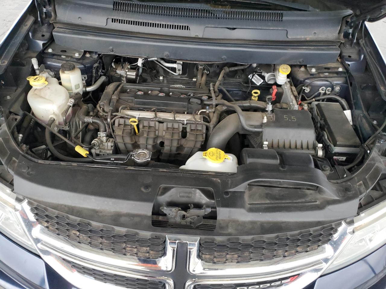 2018 Dodge Journey VIN 3C4PDCAB7JT275891 Copart auction photo, side damage thumbnail 13