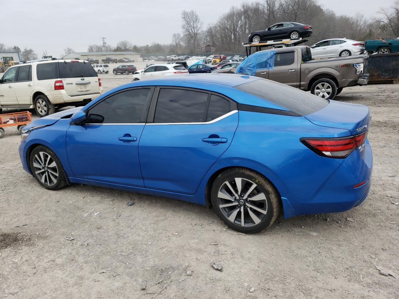 2020 Nissan Sentra VIN 3N1AB8CVXLY288840 Copart auction photo, front end / minor dent/scratches damage thumbnail 2