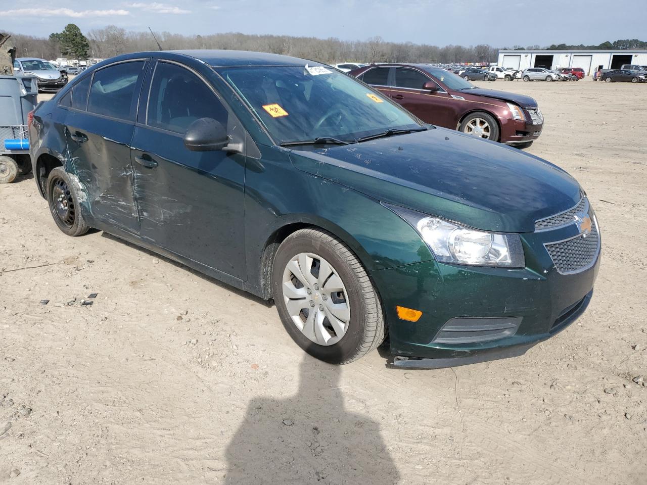 2014 Chevrolet Cruze VIN 1G1PA5SH1E7316364 Copart auction photo, side / minor dent/scratches damage thumbnail 4