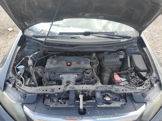 2012 Honda Civic VIN 19XFB2F55CE087778 Copart auction photo, rear end damage thumbnail 11