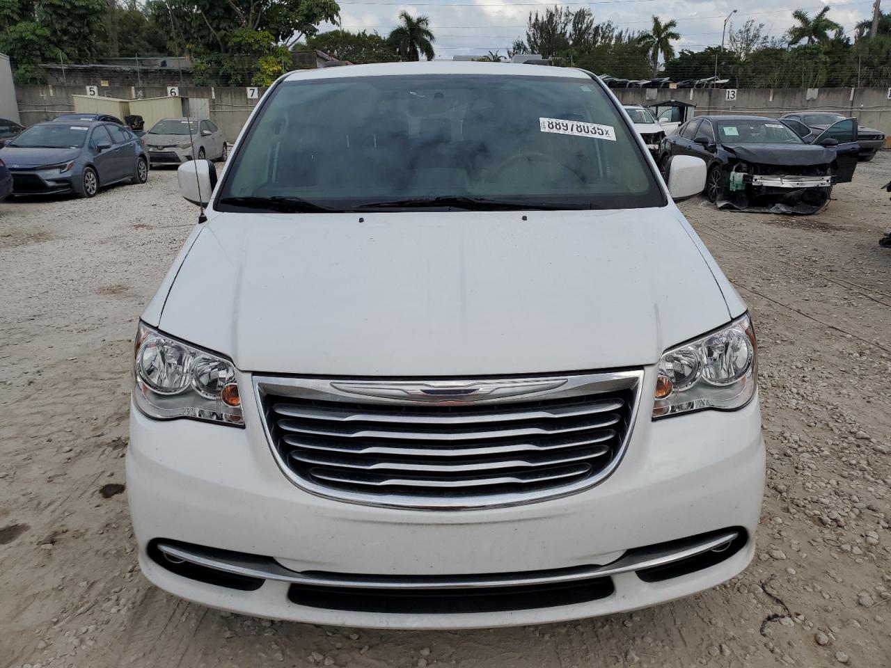 2014 Chrysler Town & Country VIN 2C4RC1BG2ER216475 Copart auction photo, rear end damage thumbnail 5