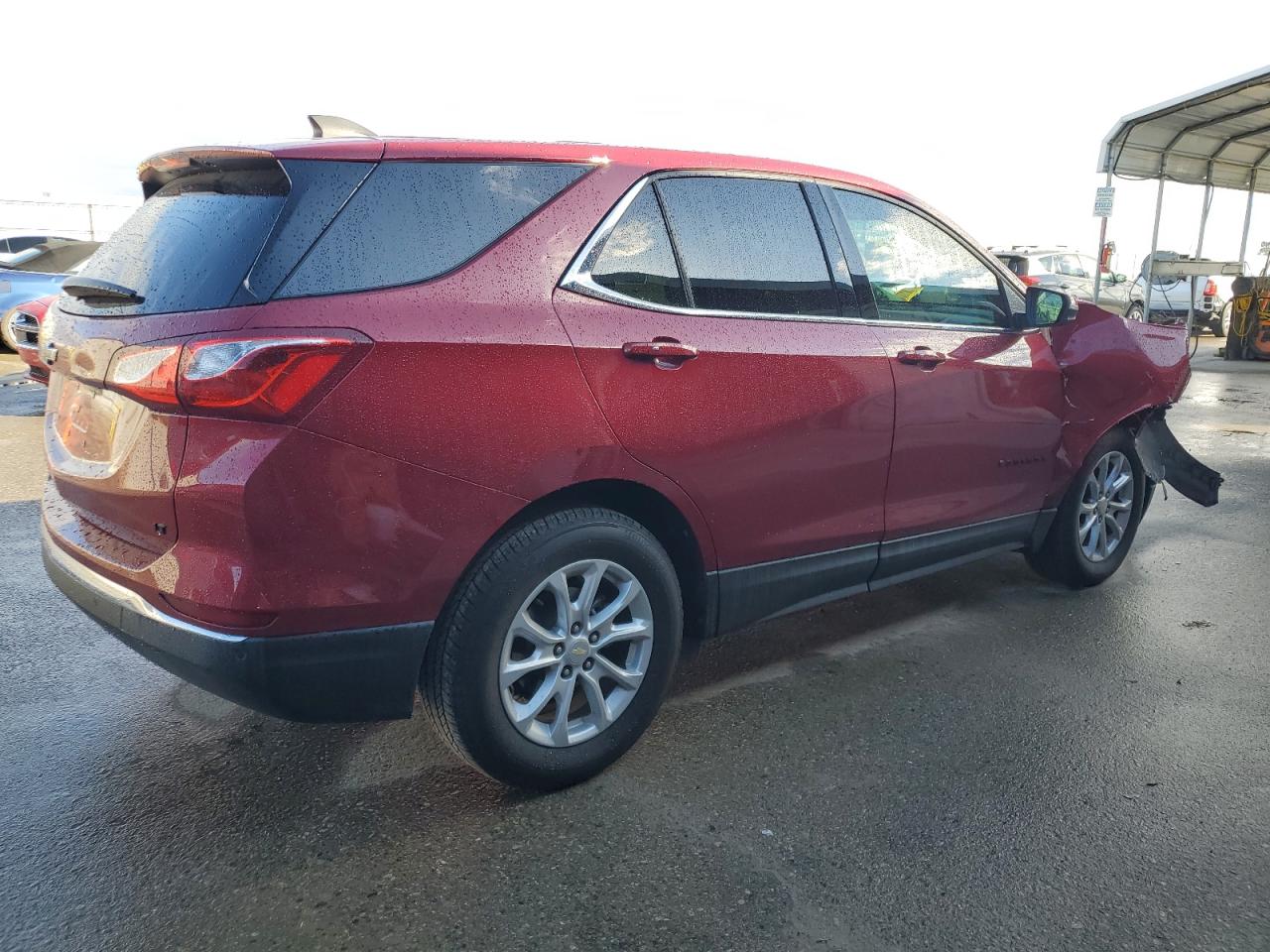 2019 Chevrolet Equinox VIN 3GNAXKEV9KS584739 Copart auction photo, front end damage thumbnail 3
