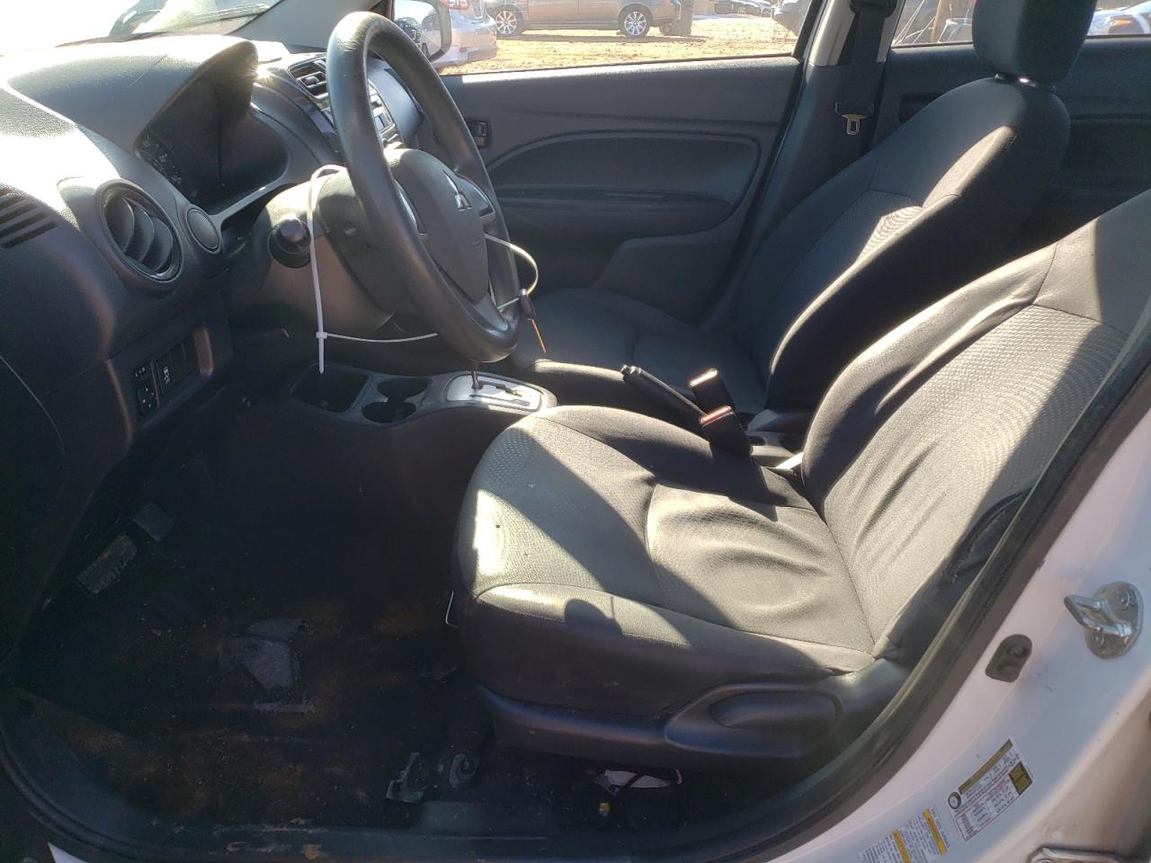 2017 Mitsubishi Mirage VIN ML32F3FJ9HH004668 Copart auction photo, all over damage thumbnail 7