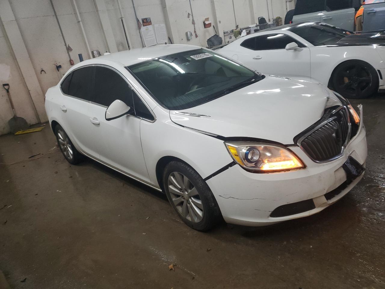 2016 Buick Verano VIN 1G4PP5SK9G4106791 Copart auction photo, front end / side damage thumbnail 4