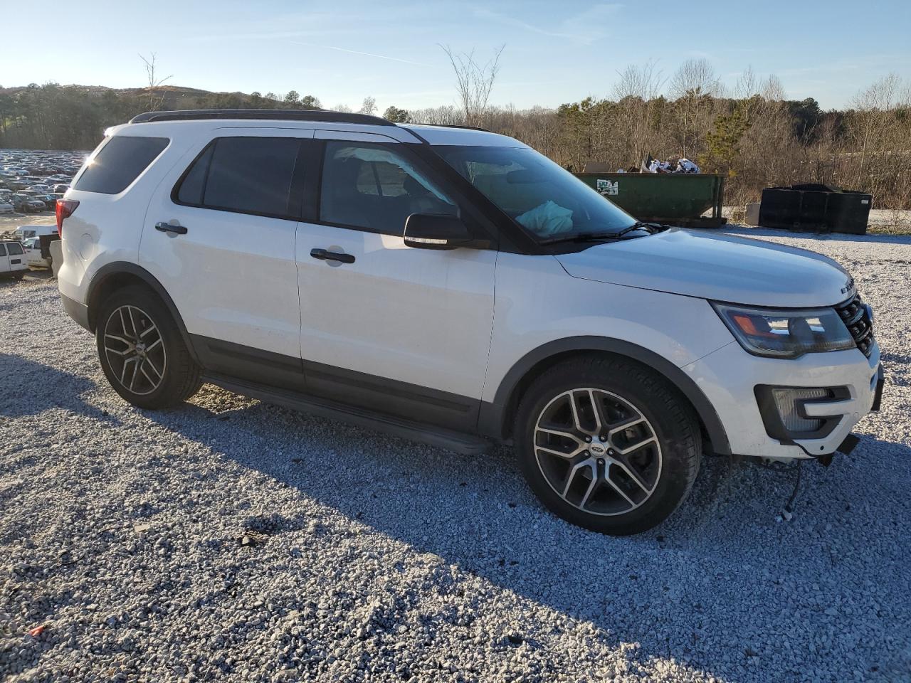 2017 Ford Explorer VIN 1FM5K8GT0HGD21596 Copart auction photo, front end damage thumbnail 4