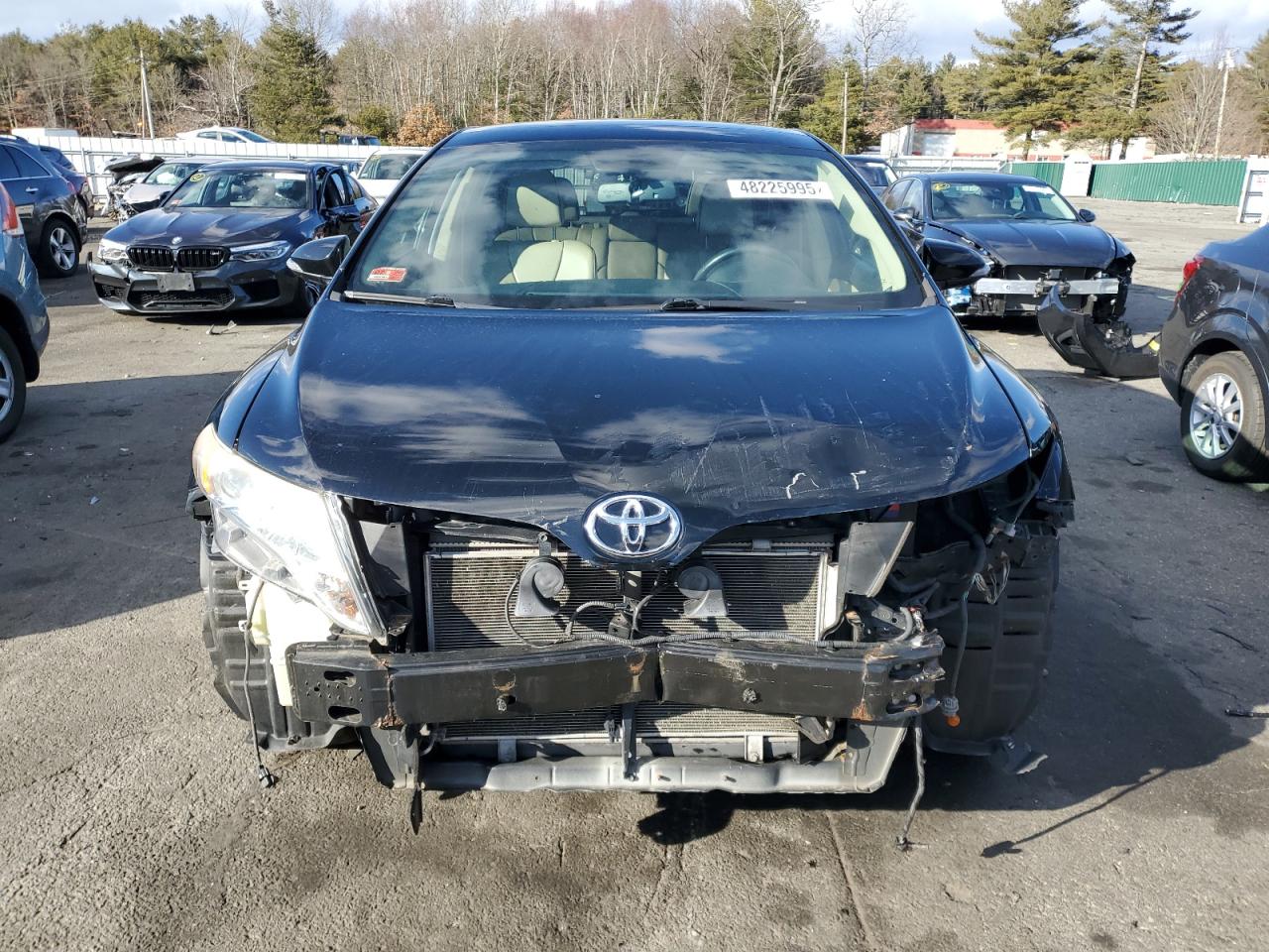 2013 Toyota Venza VIN 4T3BA3BB6DU039635 Copart auction photo, front end / side damage thumbnail 5