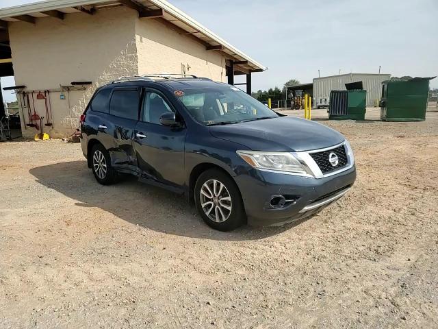 2015 Nissan Pathfinder VIN 5N1AR2MN8FC709998 Copart auction photo, side / front end damage thumbnail 12