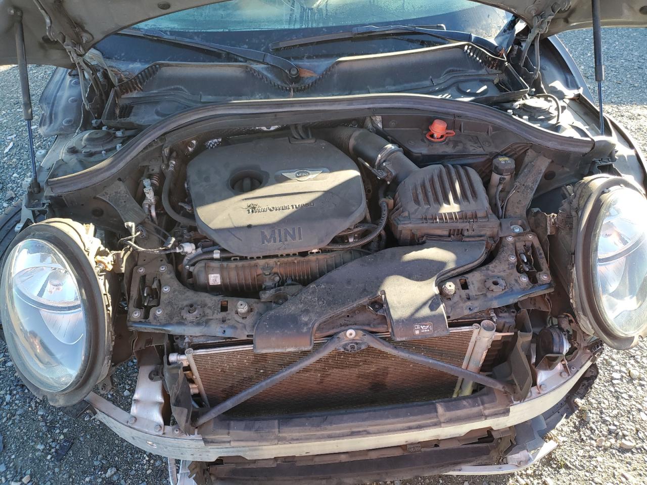 2017 MINI Cooper VIN WMWLN9C52H2E48668 Copart auction photo, front end / side damage thumbnail 13