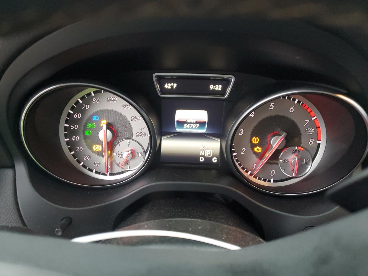 2016 Mercedes-Benz CLA-klasse VIN WDDSJ4GB2GN372821 Copart auction photo, front end damage thumbnail 9