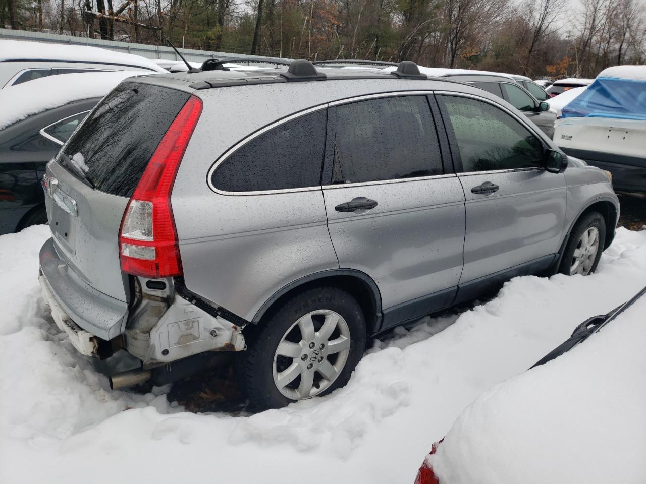 2007 Honda CR-V VIN JHLRE48557C079998 Copart auction photo, rear end damage thumbnail 3