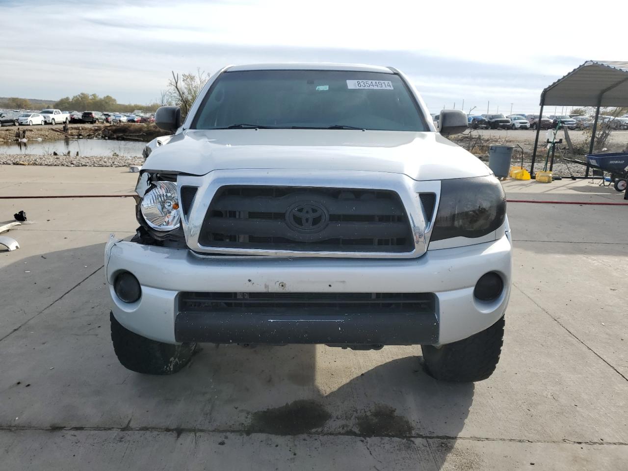 2010 Toyota Tacoma VIN 3TMJU4GN5AM095820 Copart auction photo, front end / rear end damage thumbnail 5