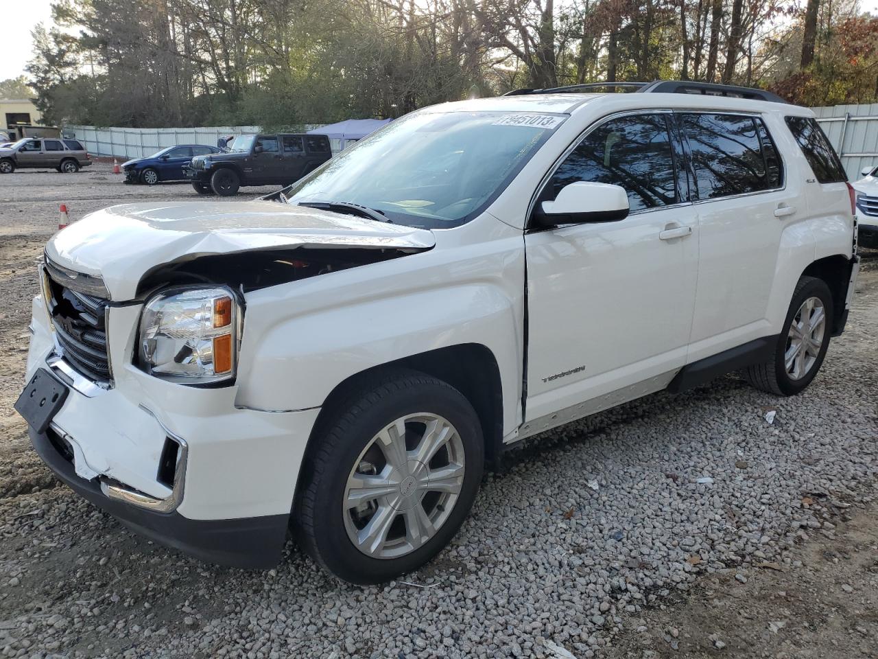 2017 GMC Terrain VIN 2GKALNEK4H6172137 - Copart auction photo