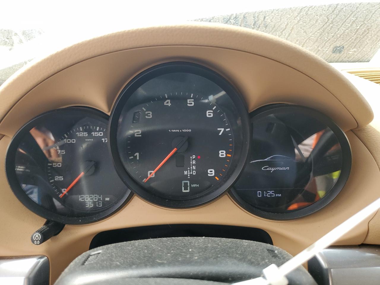 2014 Porsche Cayman VIN WP0AA2A86EK171834 Copart auction photo, front end / rear end damage thumbnail 9