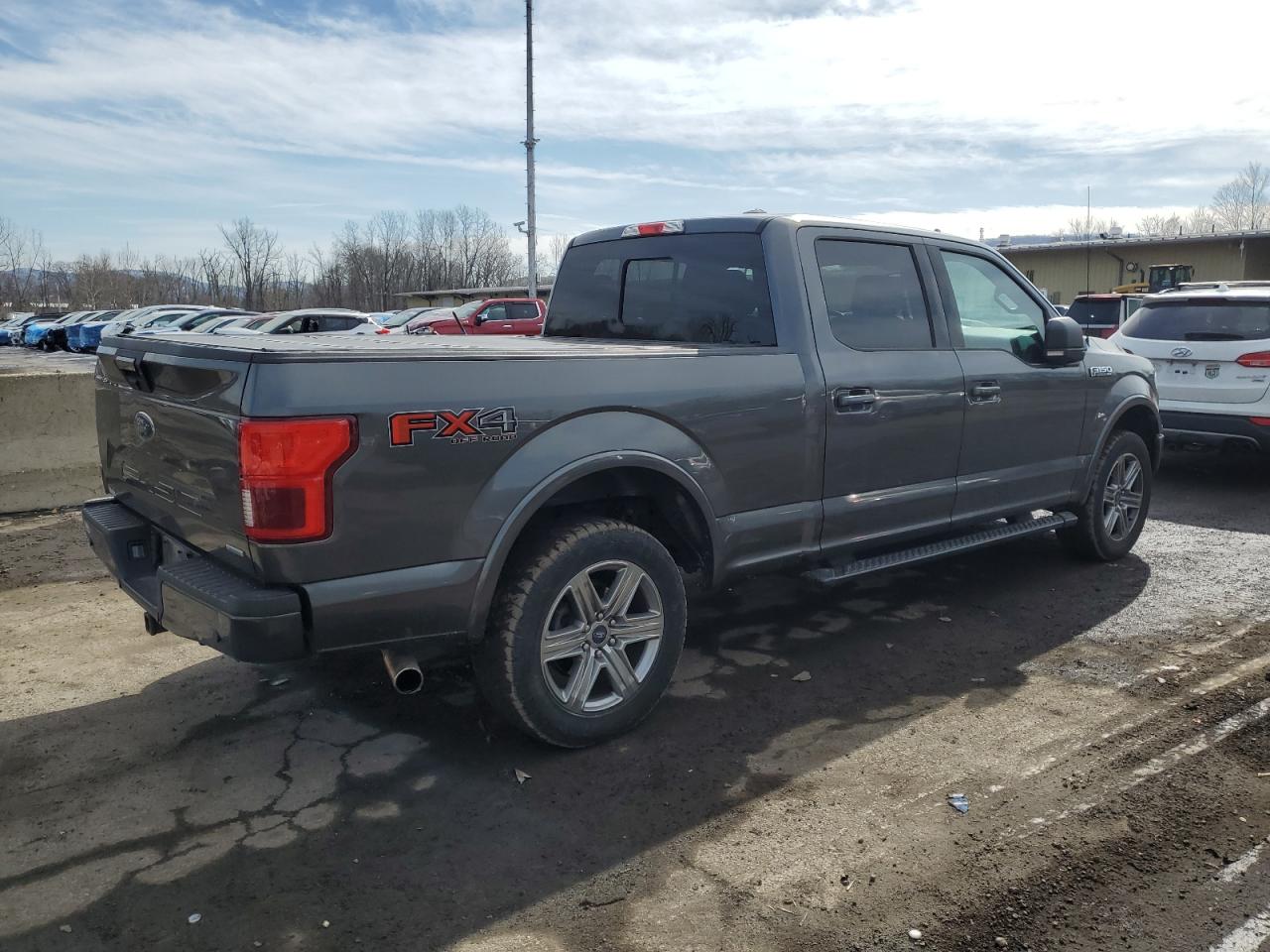 2018 Ford F-150 VIN 1FTFW1EG5JFD40540 Copart auction photo, front end / rear end damage thumbnail 3