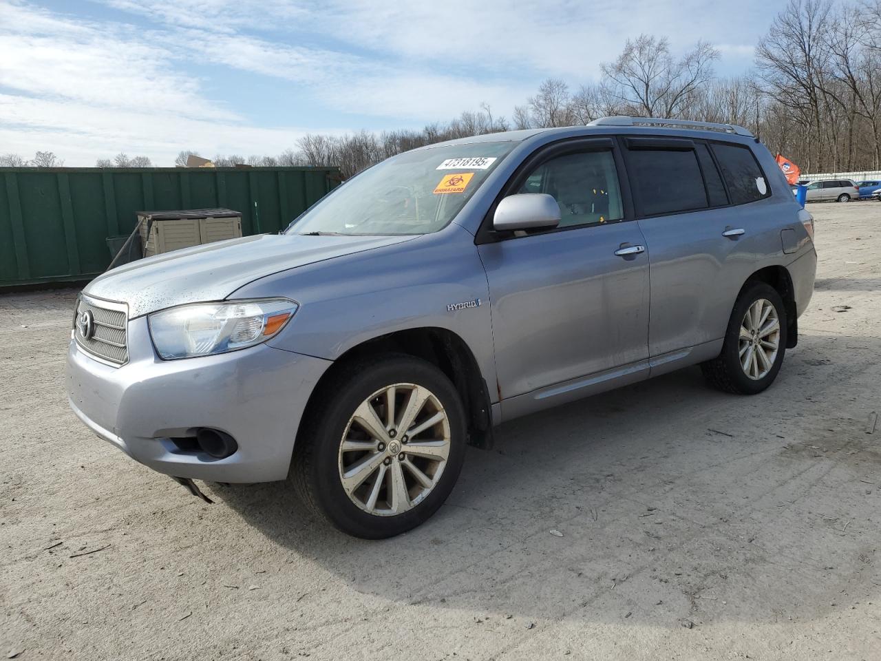 2008 Toyota Highlander VIN JTEEW41A382008317
