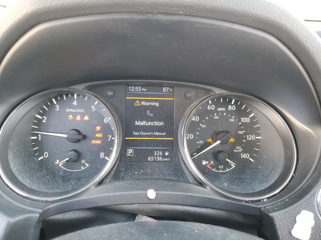 2020 Nissan Rogue VIN JN8AT2MT8LW007120 Copart auction photo, all over / undercarriage damage thumbnail 9