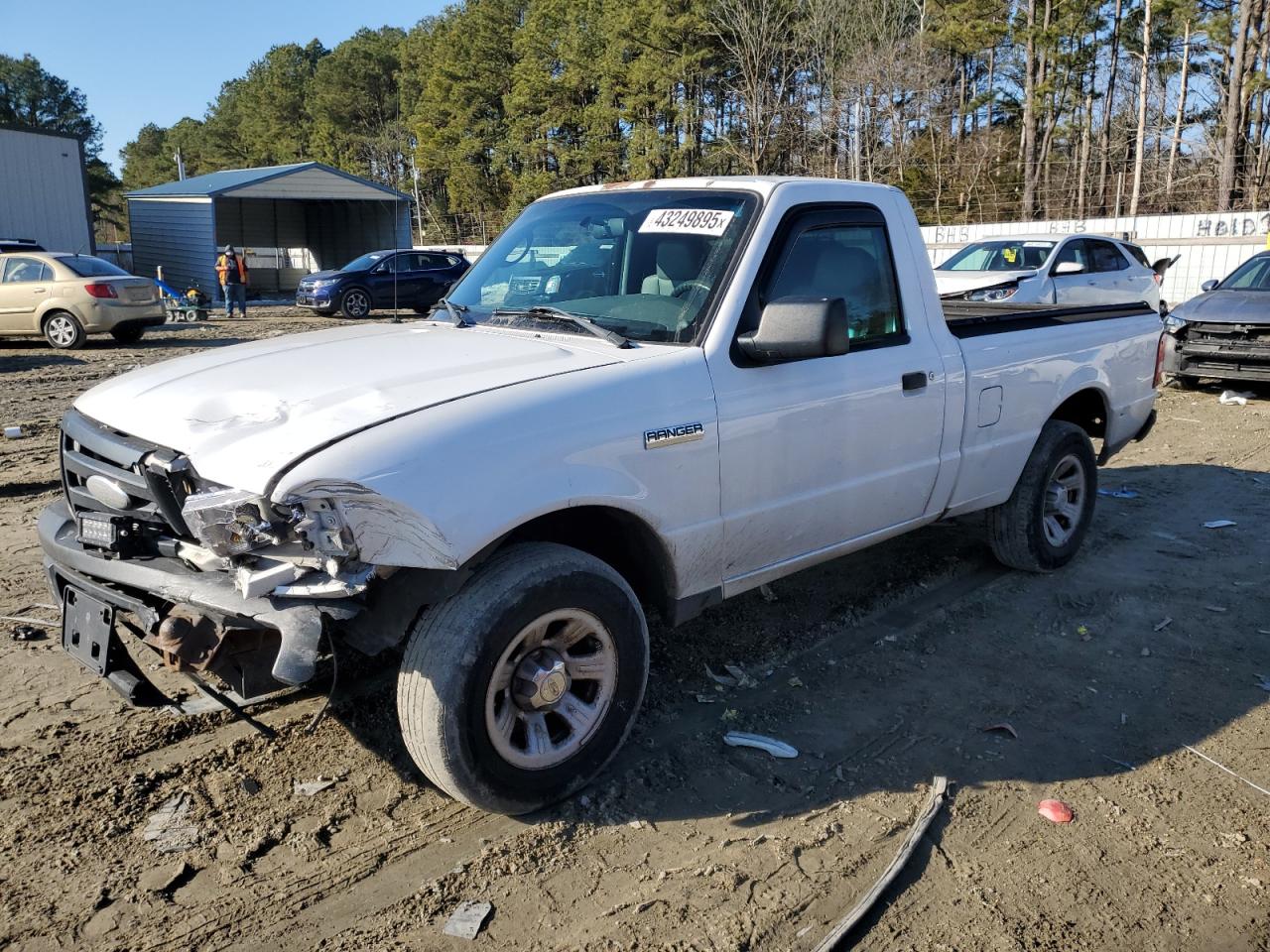 2007 Ford Ranger VIN 1FTYR10D57PA49181