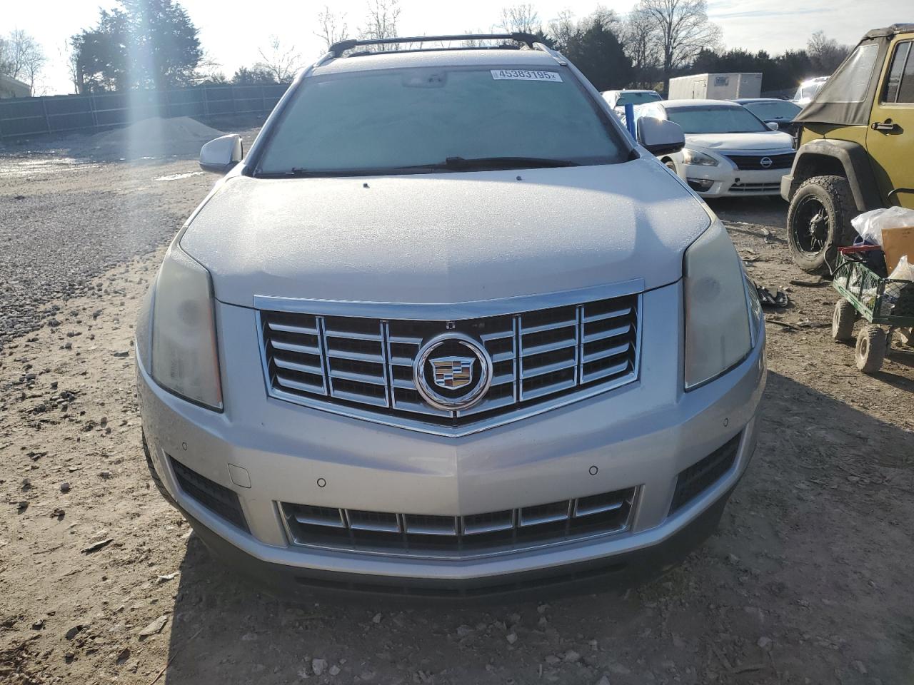 2014 Cadillac SRX VIN 3GYFNBE37ES525450 Copart auction photo, side damage thumbnail 5