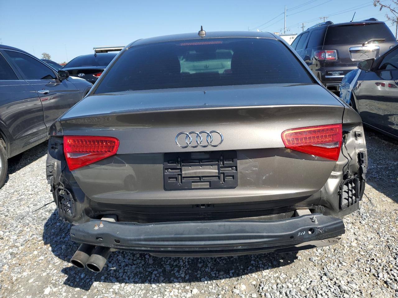 2014 Audi A4 VIN WAUFFAFL6EN007378 Copart auction photo, rear end damage thumbnail 6