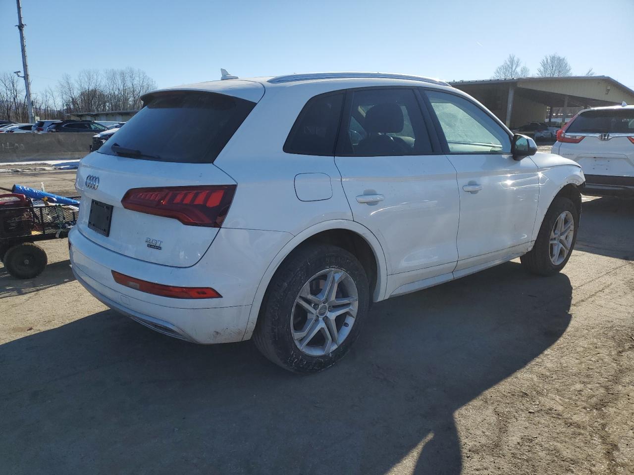 2018 Audi Q5 VIN WA1ANAFY4J2034550 Copart auction photo, all over damage thumbnail 3