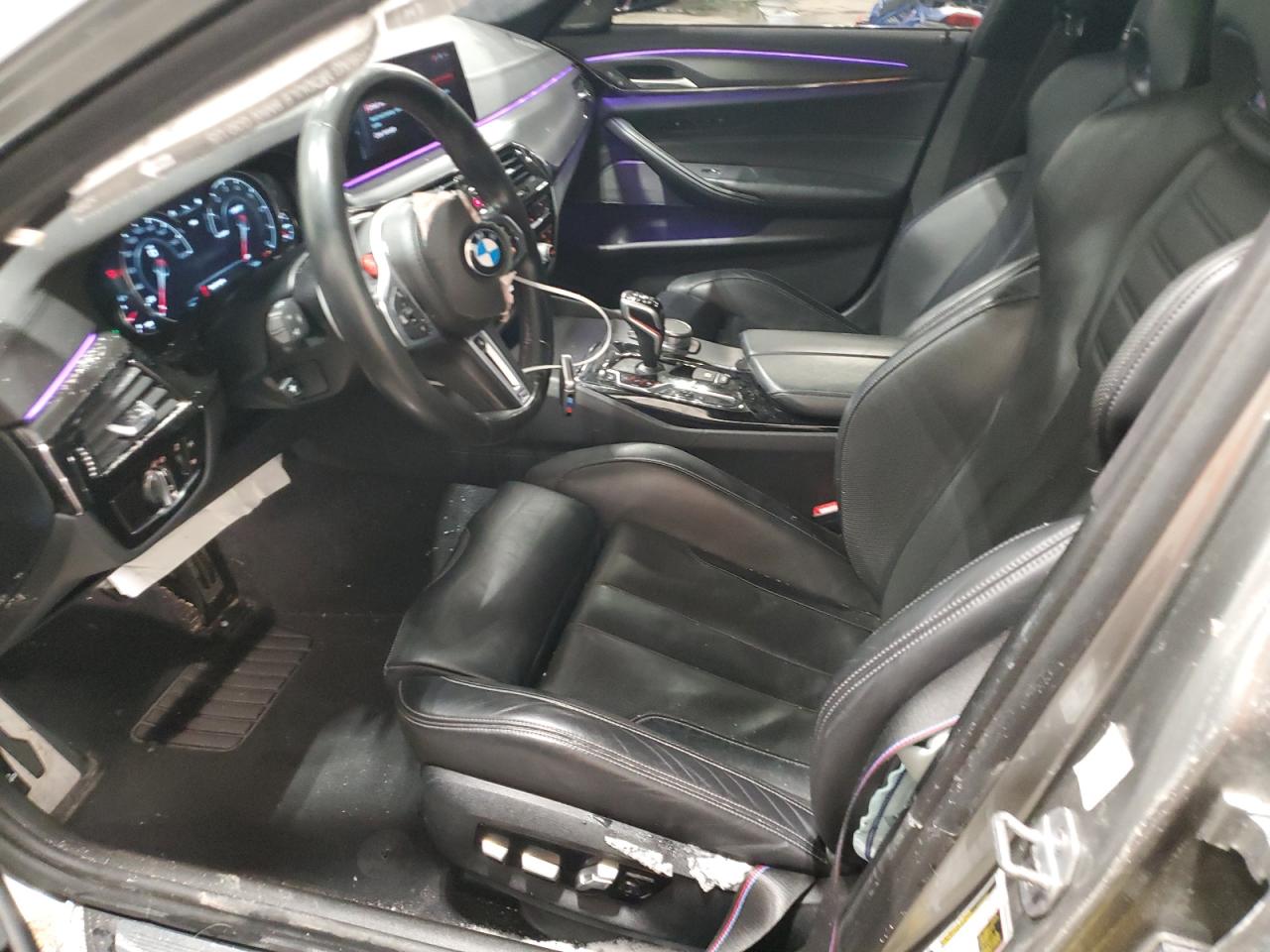 2019 BMW M5 VIN WBSJF0C50KB447597 Copart auction photo, all over damage thumbnail 7
