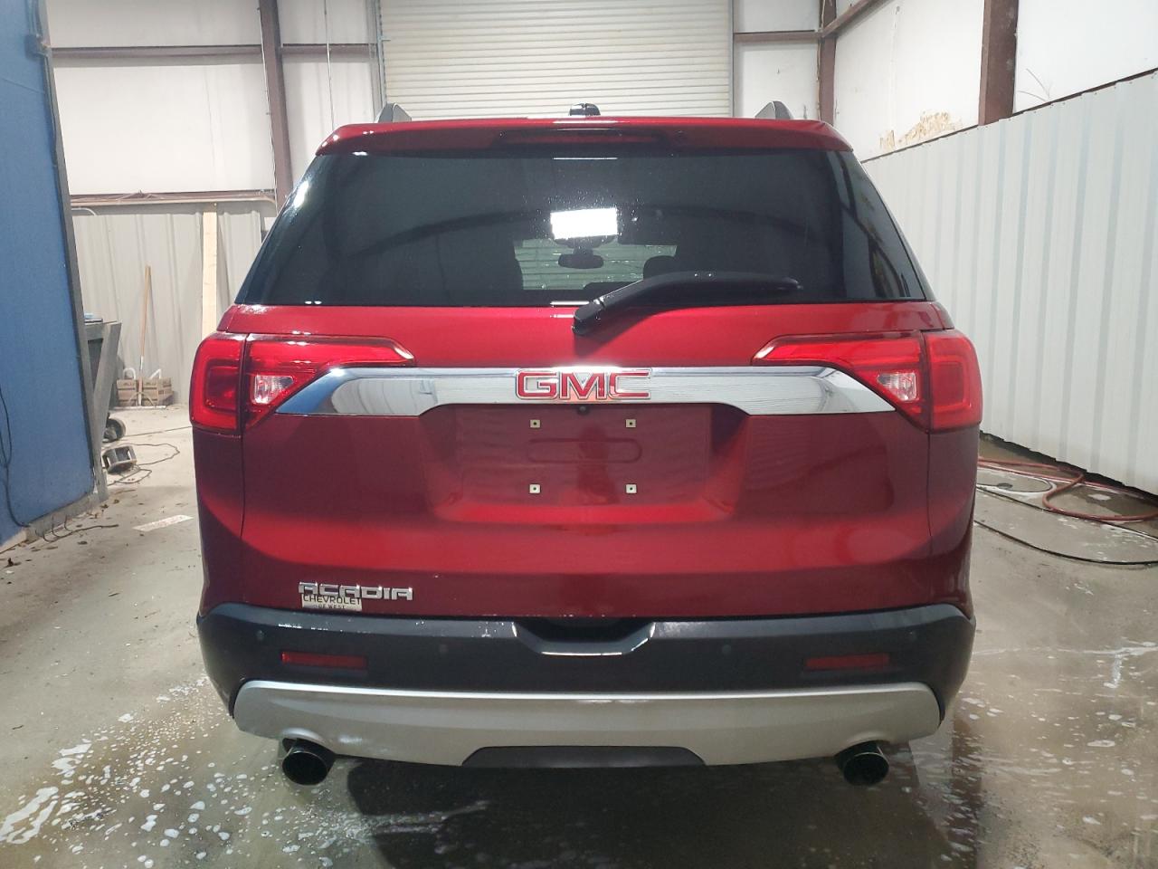 2017 GMC Acadia VIN 1GKKNMLS5HZ284624 Copart auction photo, front end / top/roof damage thumbnail 6