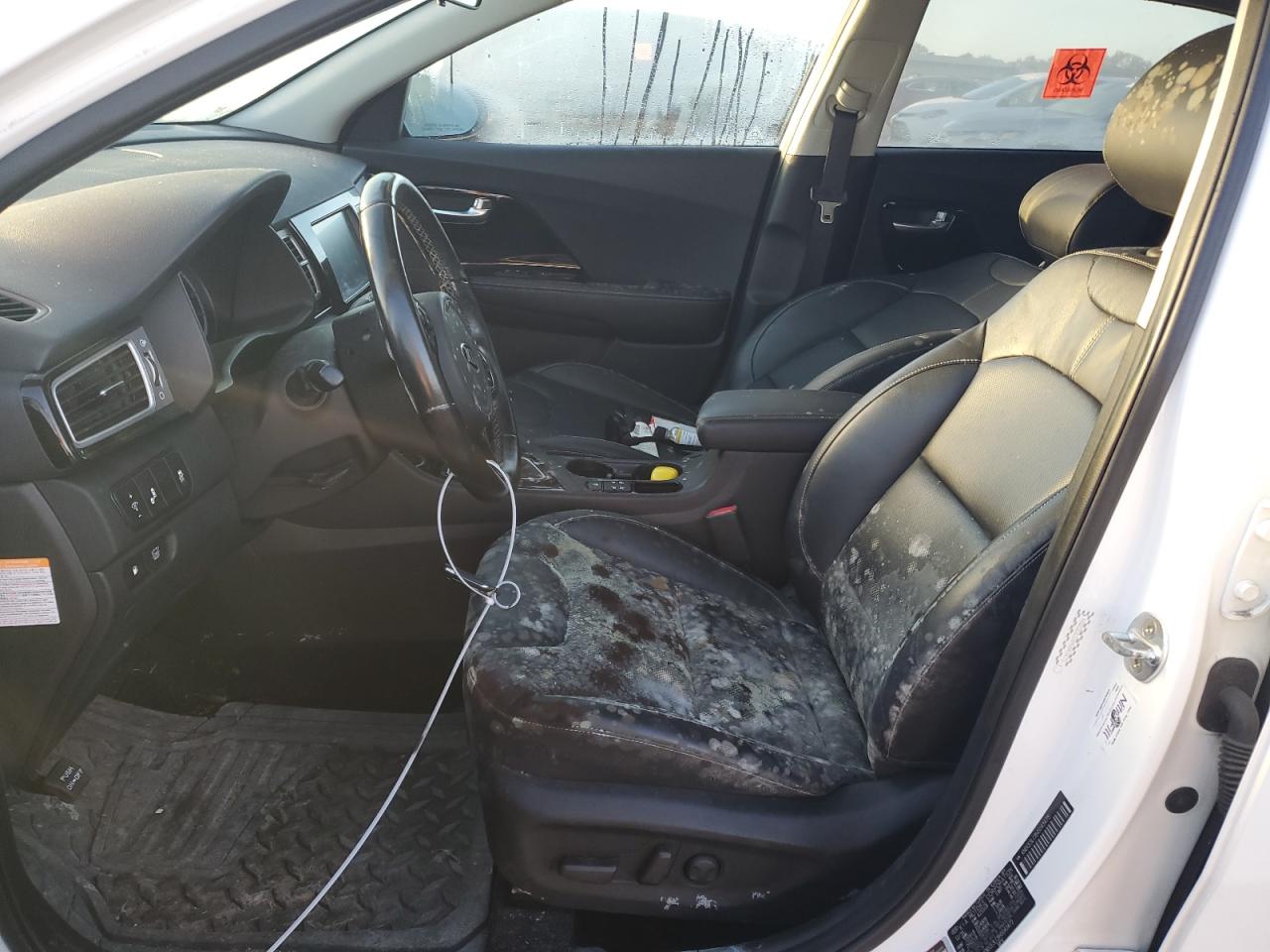 2017 KIA Niro VIN KNDCE3LC8H5043473 Copart auction photo, water/flood damage thumbnail 7