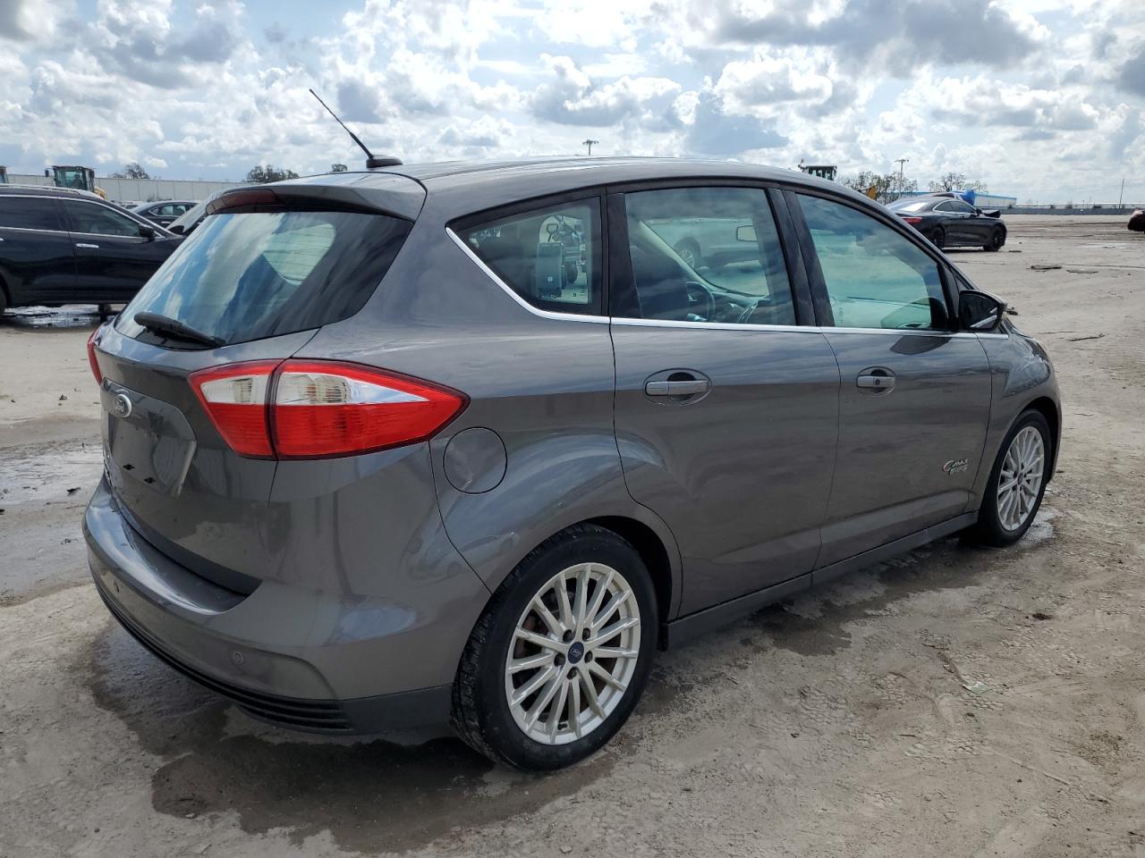 2013 Ford C-MAX VIN 1FADP5CU3DL536508 Copart auction photo, rear end damage thumbnail 3