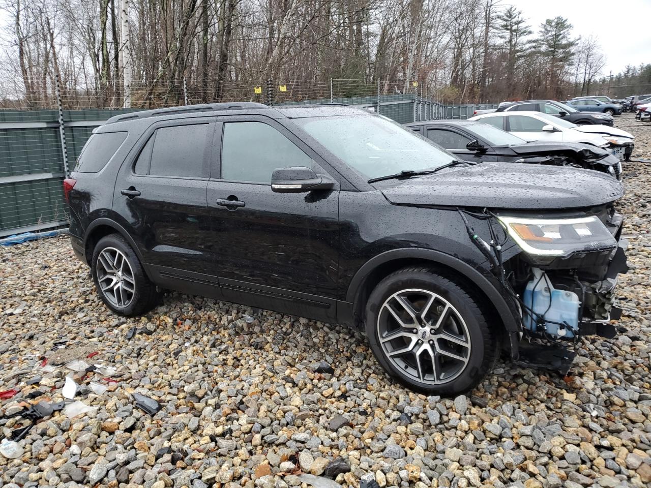 2018 Ford Explorer VIN 1FM5K8GTXJGB73009 Copart auction photo, front end damage thumbnail 4