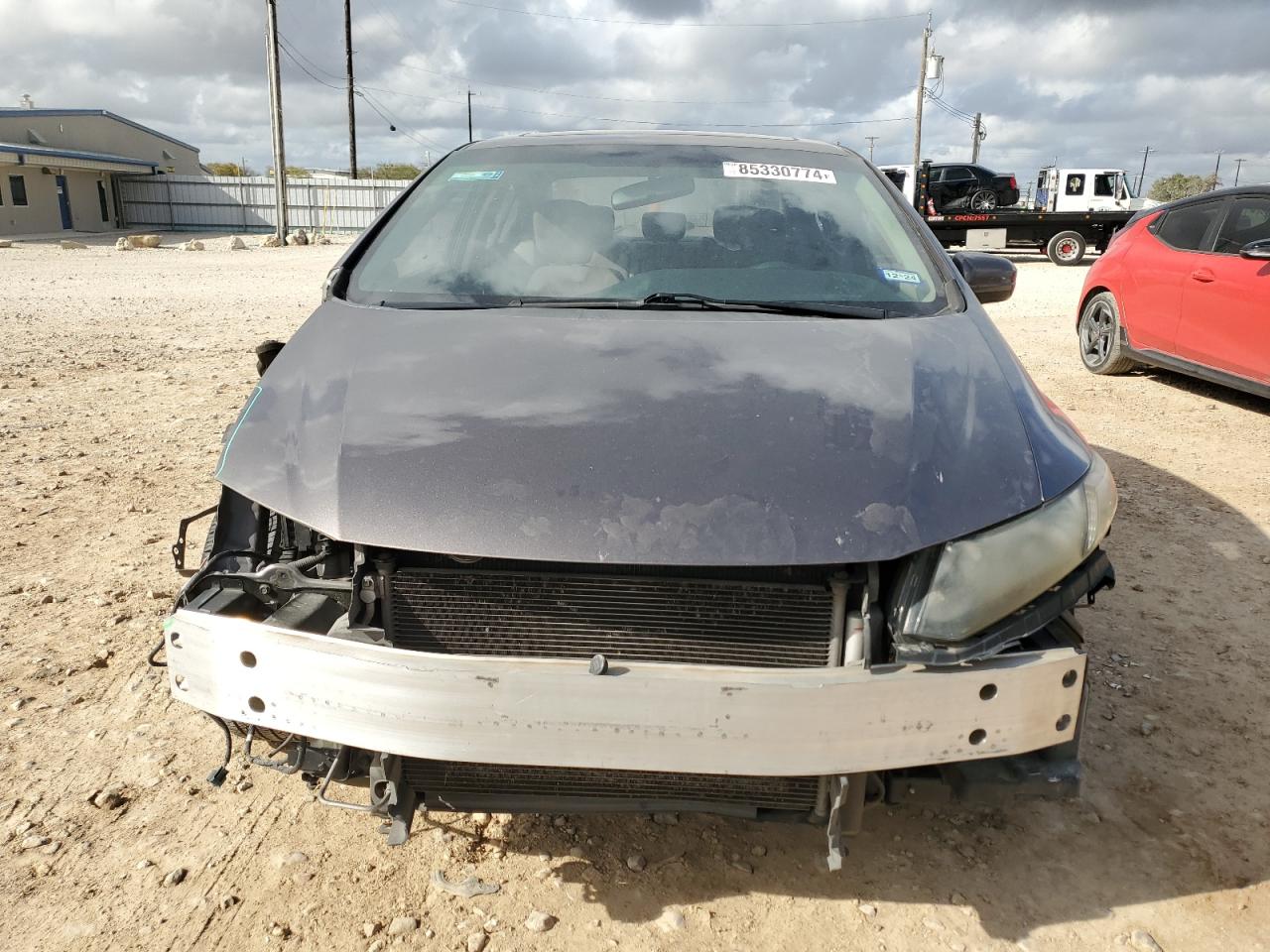 2015 Honda Civic VIN 19XFB2F87FE037690 Copart auction photo, all over damage thumbnail 5