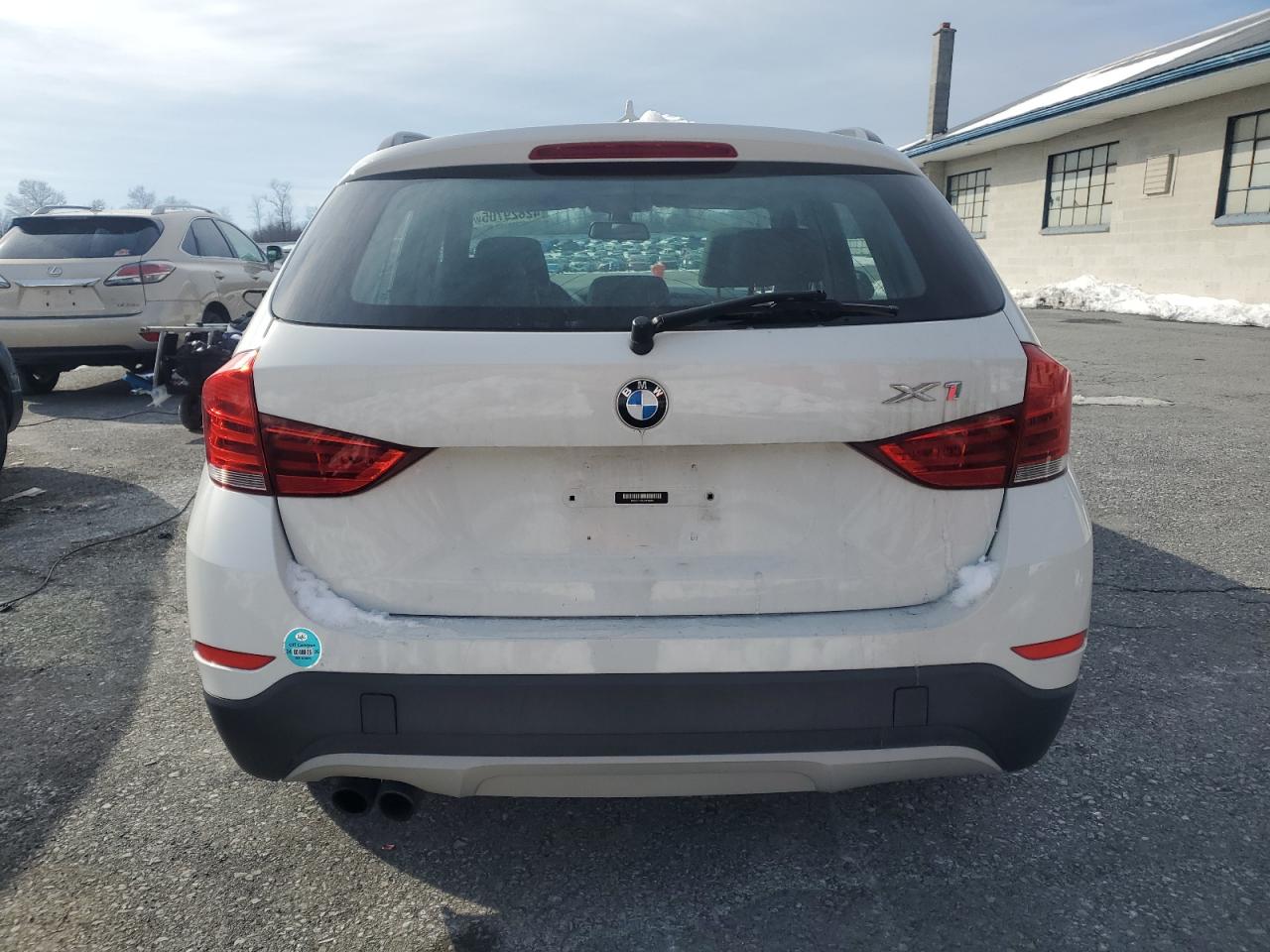 2014 BMW X1 VIN WBAVL1C55EVY16204 Copart auction photo, normal wear damage thumbnail 6