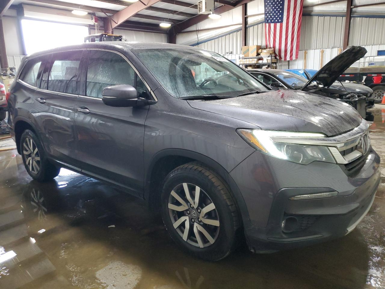 2020 Honda Pilot VIN 5FNYF6H55LB008489 Copart auction photo, rear end damage thumbnail 4