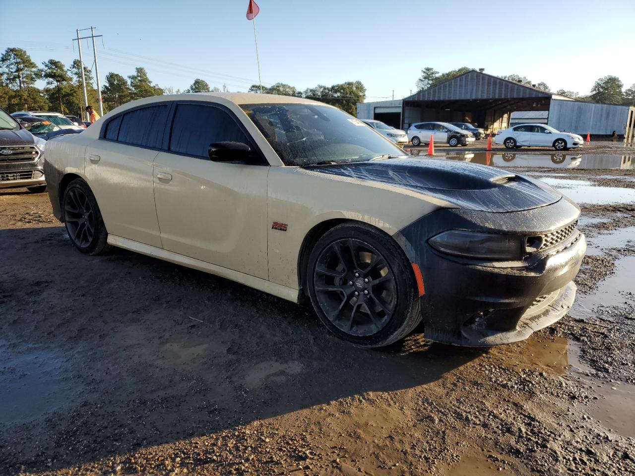 2021 Dodge Charger VIN 2C3CDXGJ4MH566029 Copart auction photo, mechanical damage thumbnail 4