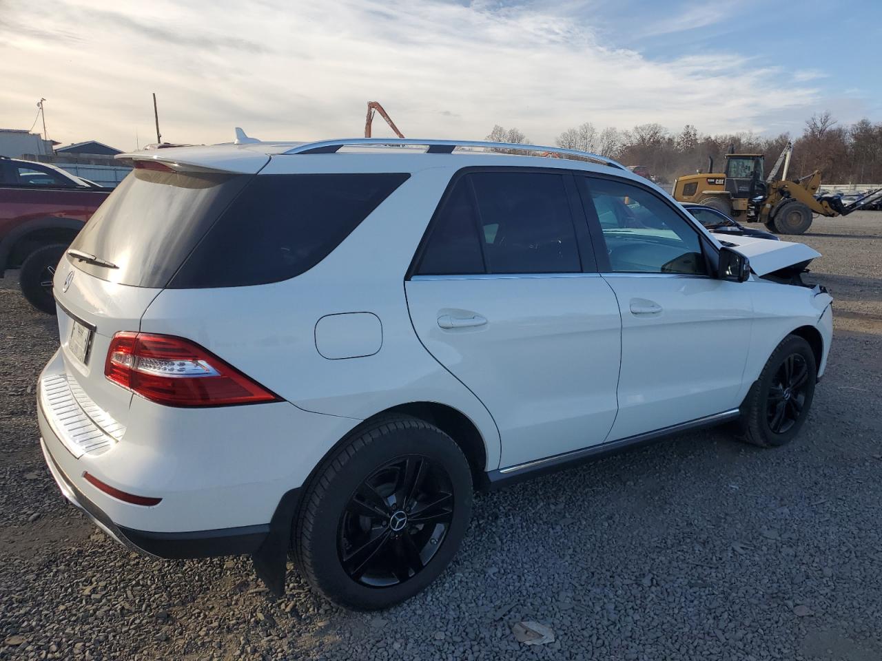 2015 Mercedes-Benz M-klasse VIN 4JGDA0EB1FA468939 Copart auction photo, front end damage thumbnail 3
