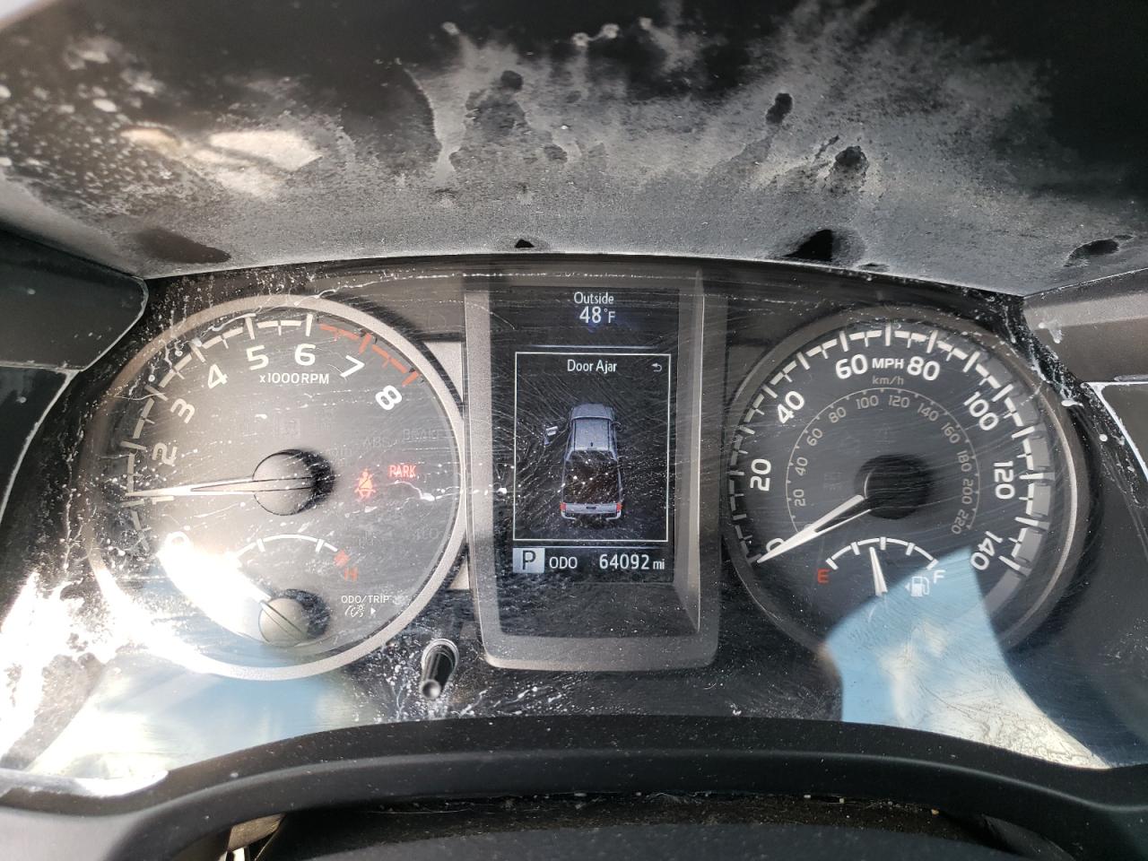 2017 Toyota Tacoma VIN 3TMCZ5AN0HM044650 Copart auction photo, front end / rear end damage thumbnail 9