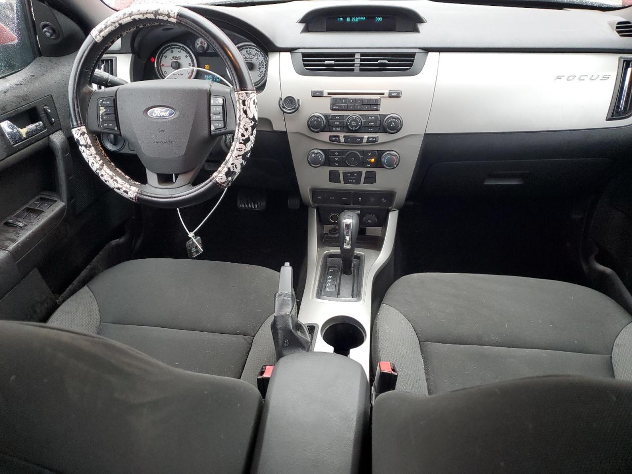 2009 Ford Focus VIN 1FAHP36N49W201306 Copart auction photo, rear end damage thumbnail 8