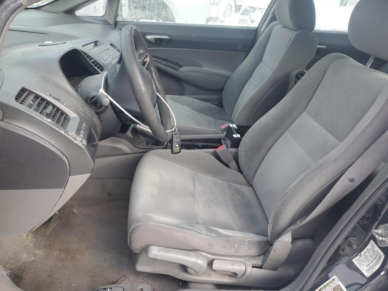 2009 Honda Civic VIN 2HGFA16549H365632 Copart auction photo, side / front end damage thumbnail 7