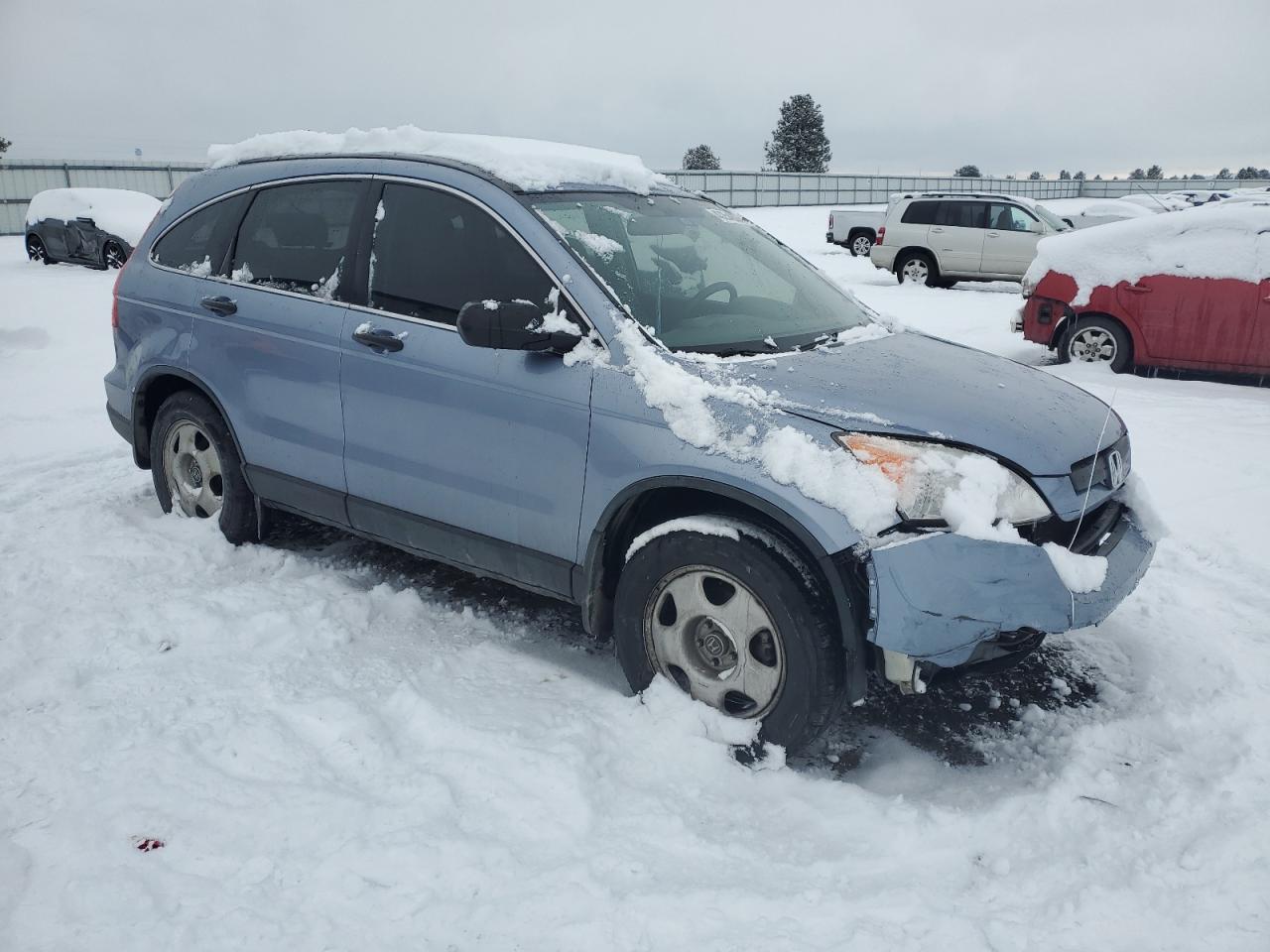 2007 Honda CR-V VIN JHLRE38307C008121 Copart auction photo, front end damage thumbnail 4