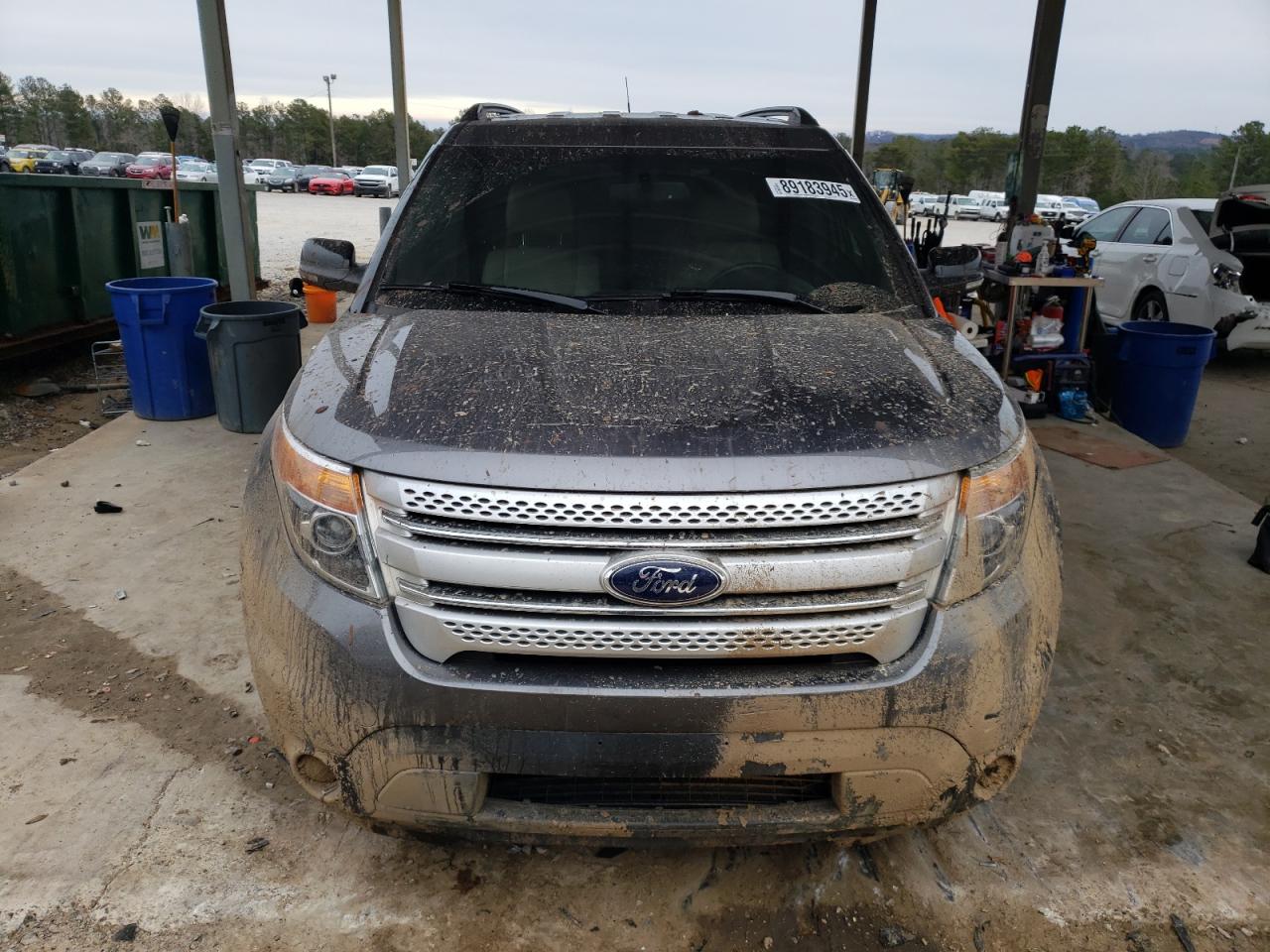 2014 Ford Explorer VIN 1FM5K7D86EGA84666 Copart auction photo, front end damage thumbnail 5