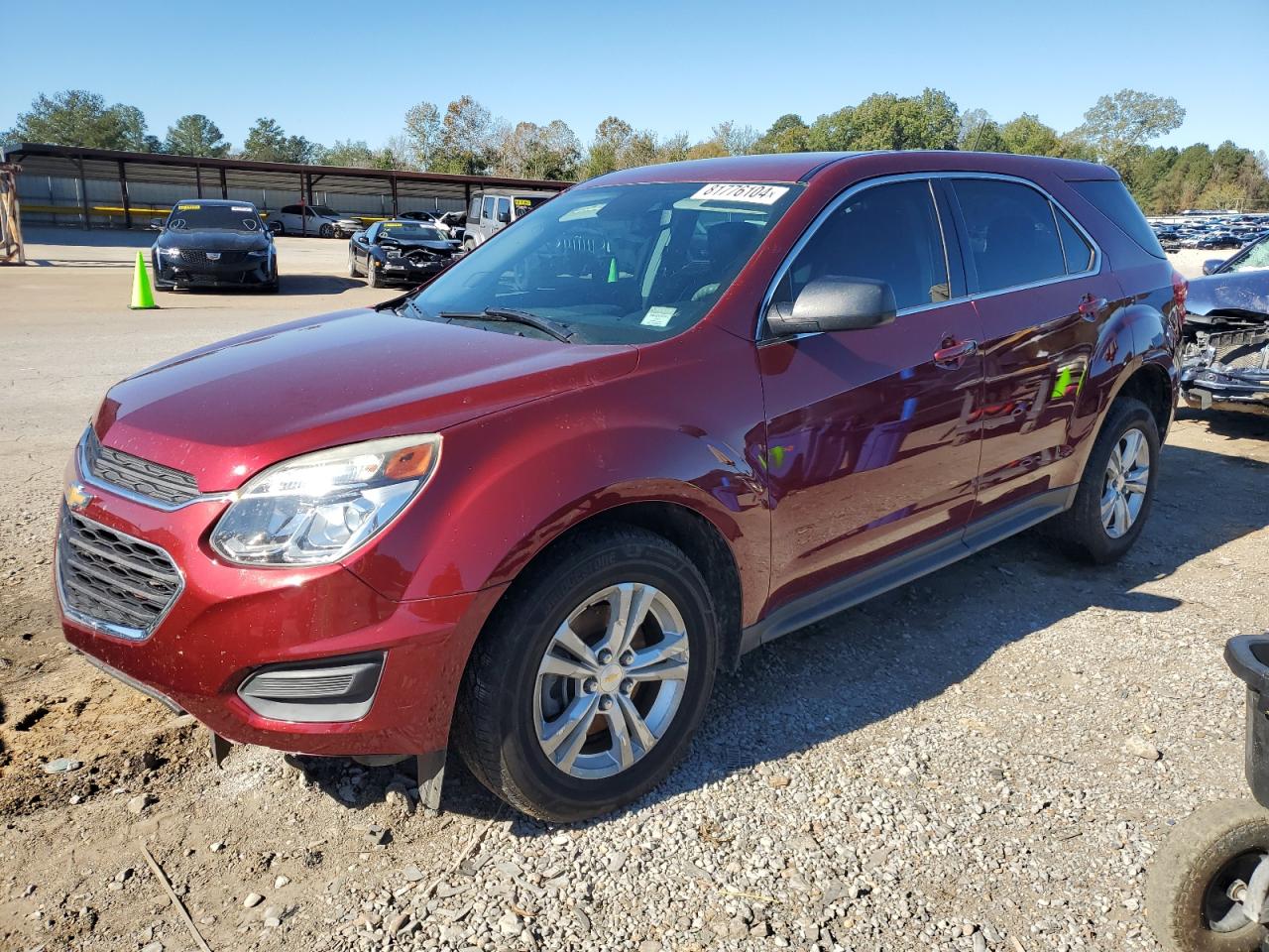 2017 Chevrolet Equinox VIN 2GNALBEKXH1603286